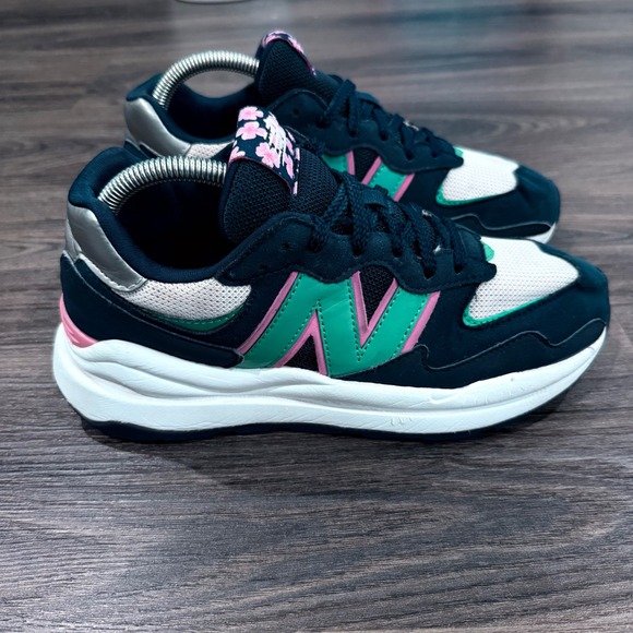 New Balance Other - New Balance 57/40 Navy Teal Cherry Blossom Sneakers GC5740TO M 6.5 / W 8 Flaw**